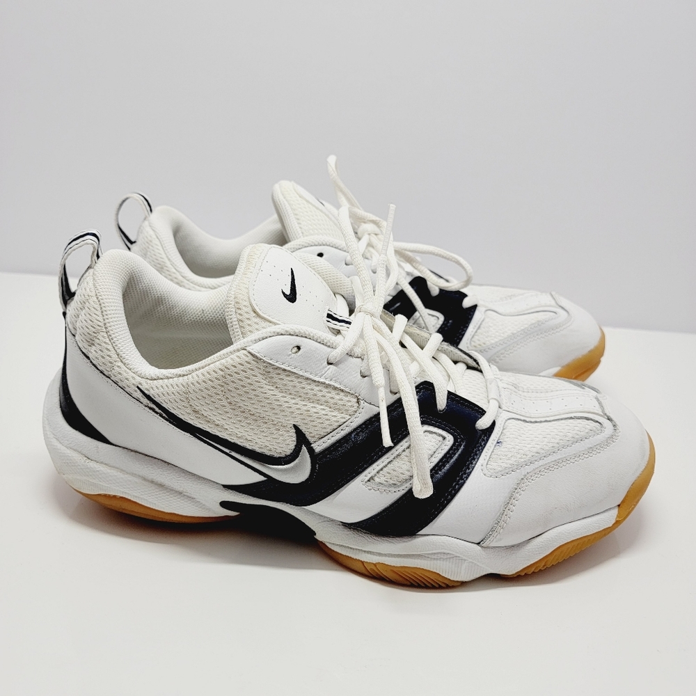 Nike Logo 2006 Men's Shoes  Size 11.5 White Black Rare Sneakers 312750 102.